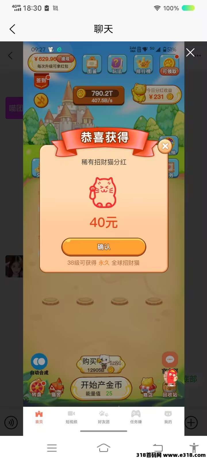 首码我有招财猫