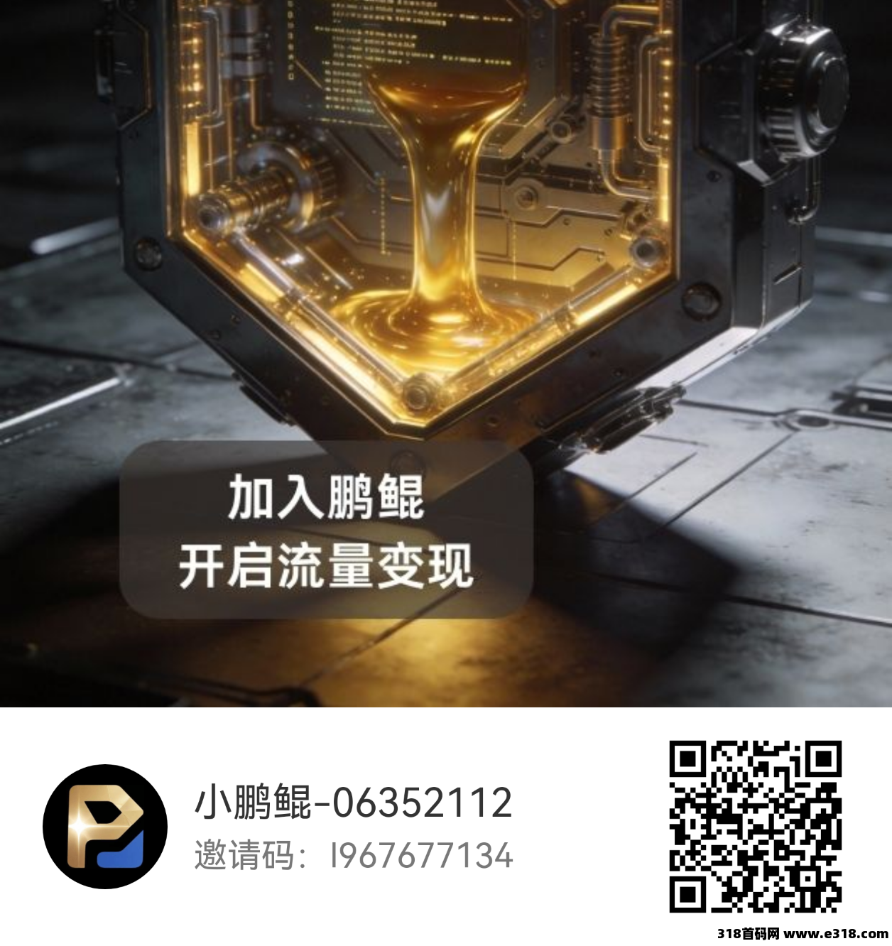 首码鹏鲲量子，全自动托管赚米，保底收益高，上车吃肉！