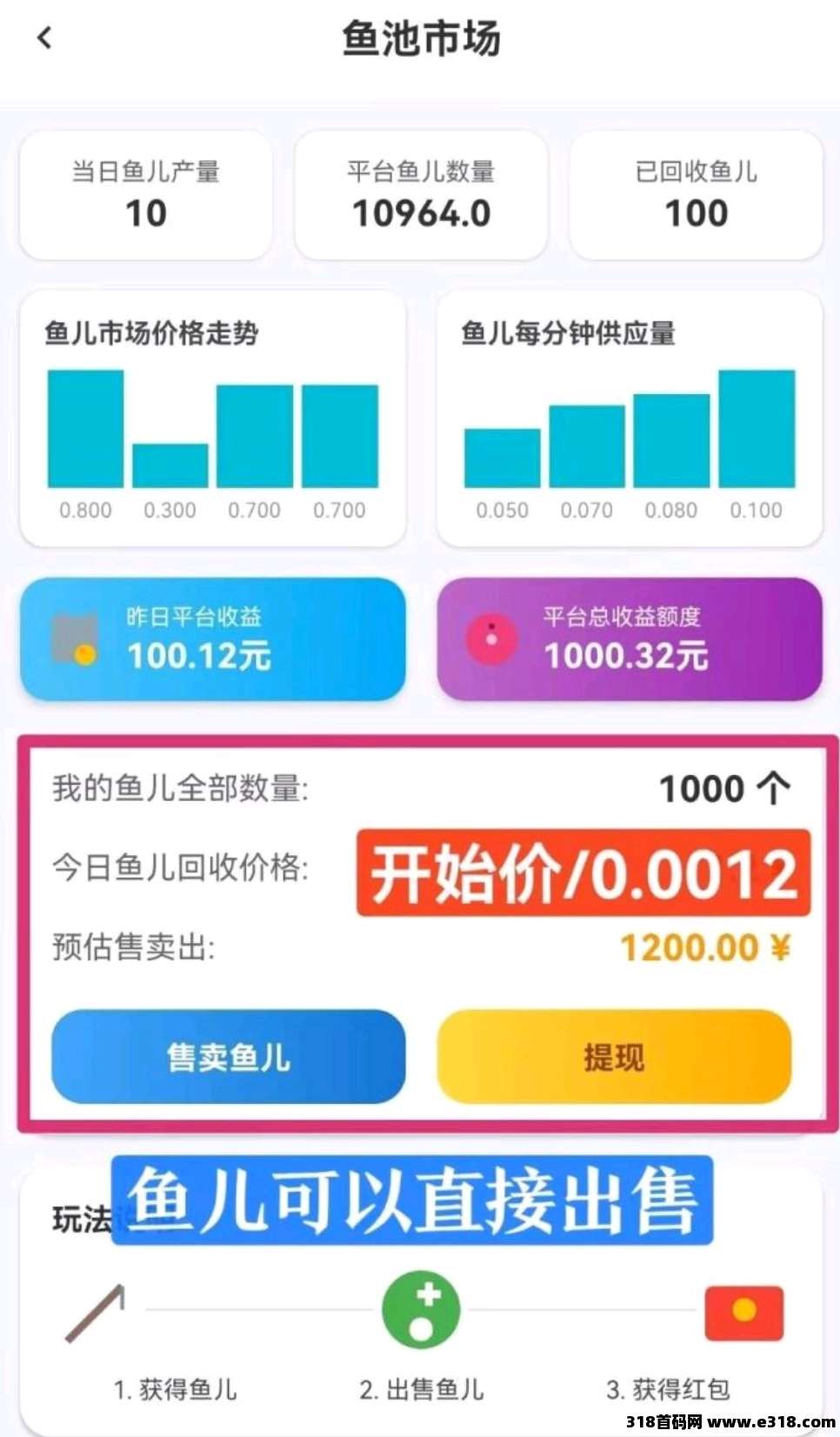 鱼塘看广告养鱼，轻松赚收益