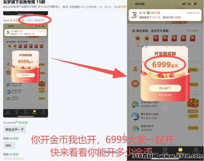 友推App，日常赚零花，提现快