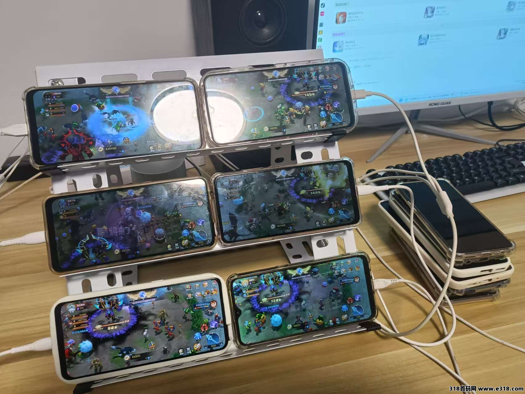 手游赚游戏挂机掘金无限撸，多机翻倍