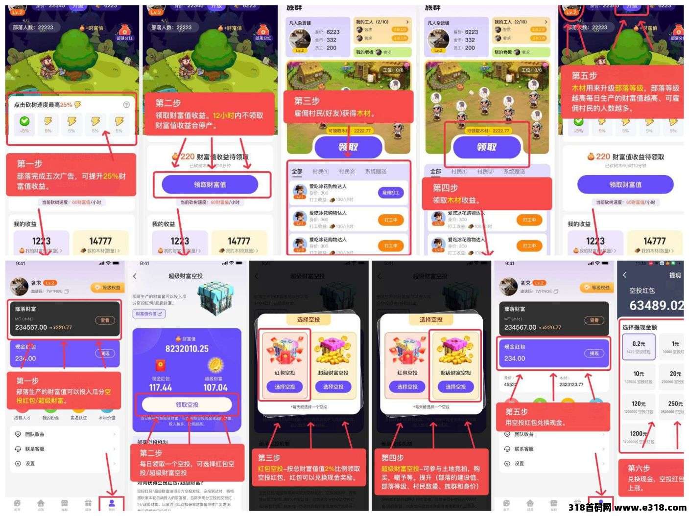 赚星工厂升级得现金收益